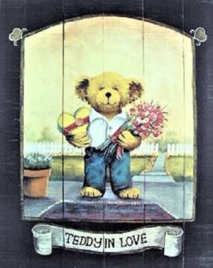 Teddies - Teddy in Love Mini Poster