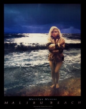 Marilyn Monroe Malibu Art Print