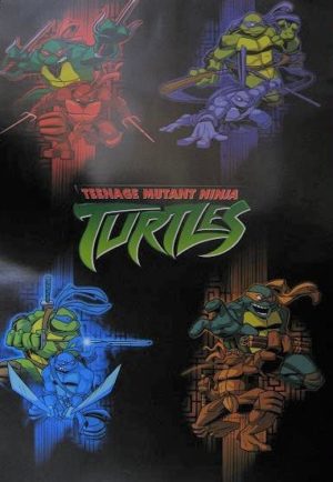 Teenage Mutant Ninja Turtles Black Mini Poster