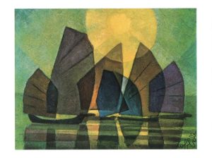 Gruppo di Giunche Art Print