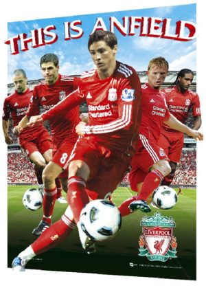 Liverpool Players 2010/2011 Mini 3D Poster