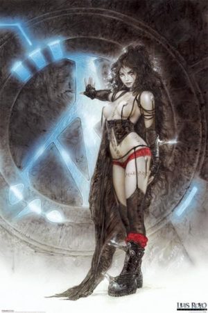 Luis Royo - Machine Poster