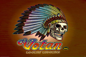 Amplified Votan Rockin Redskins Poster