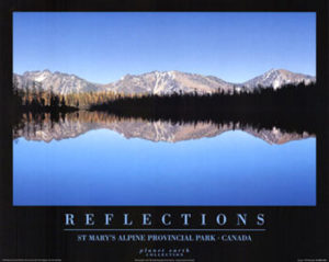 Reflections - St. MarySs Alpine Provincial Park - Canada