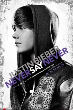 Justin Bieber Never Say Poster