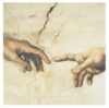 Michelangelo - Detail From The Creation Of Adam Art Print