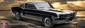 Ford 1966 Shelby GT-350 Car Slim Poster