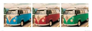 VW Californian Campers Route One Photographic Print