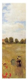 Claude Monet - Detail From Poppies Art Print