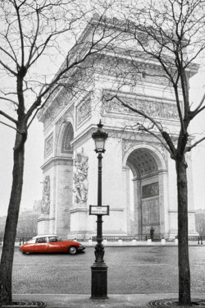Paris Arc de Triomphe Poster