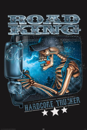 Hardcore Trucker Poster