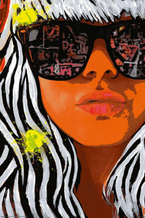 Frank E Hollywood - Gaga Poster