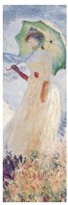 Claude Monet - Detail From Woman With Sunshade Art Print