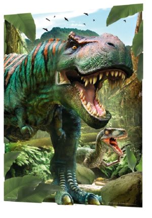 Dinosaurs T-Rex Large 3D Lenticular Poster