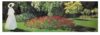 Claude Monet - Detail From Lady in the Garden at Sainte-Adresse Art Print