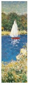Claude Monet - Detail From The Pool At Argentuil Art Print