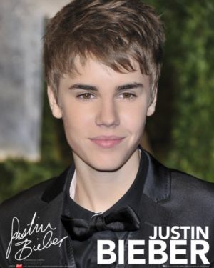 Justin Bieber Pin-Up Mini Poster