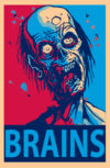 Zombie Brains Poster