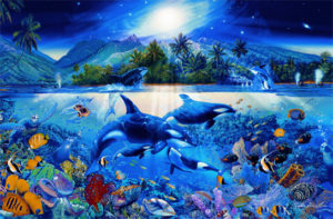Majestic Kingdom Underwater Giant Art Print