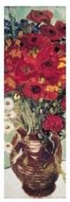 Vincent Van Gogh -  Detail From Vase With Daisies And Poppies Art Print