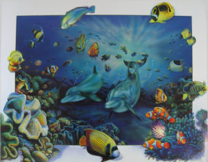 Roger John - Underwater Playground Poster