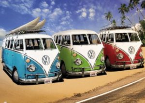 VW Californian Campers Giant Poster