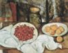 Paul Cezanne - Still Life with Cherries and Peaches