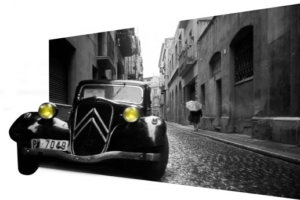Citroen Traction Avant Car Large 3D Poster