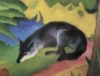 Franz Marc - Yellow Fox Art Print