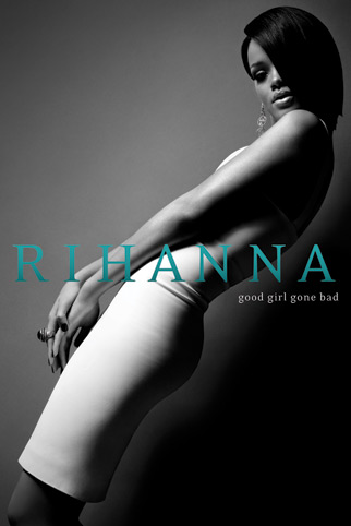 Rihanna Good Girl Gone Bad Album Cover Poster (Published 2007, some wear)