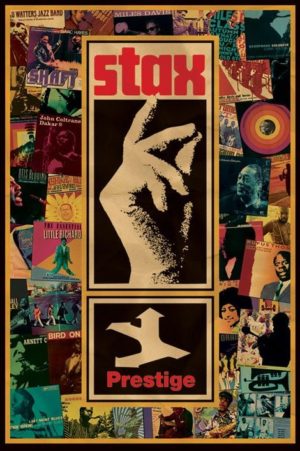 Stax Prestige Record Covers Poster