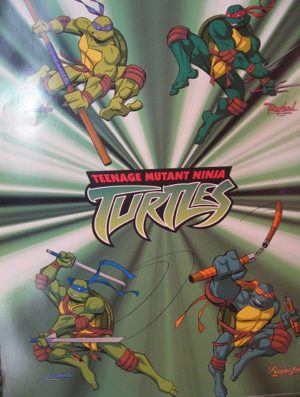 Teenage Mutant Ninja Turtles Green Poster