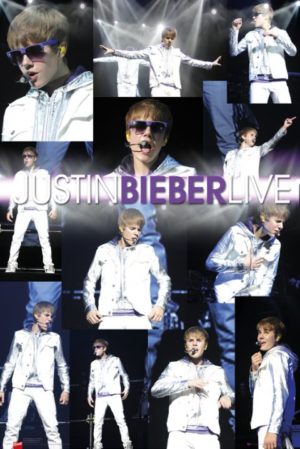 Justin Bieber Live Poster