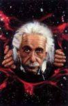 Einstein Black Hole Poster