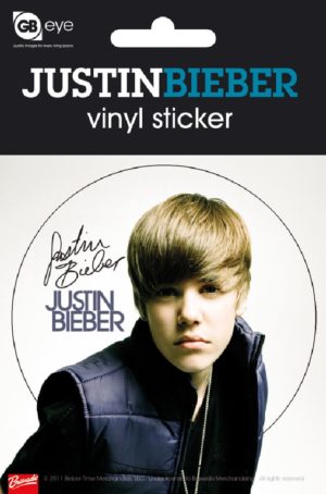 Justin Bieber Vest Sticker
