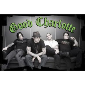Good Charlotte Band Sofa Poster