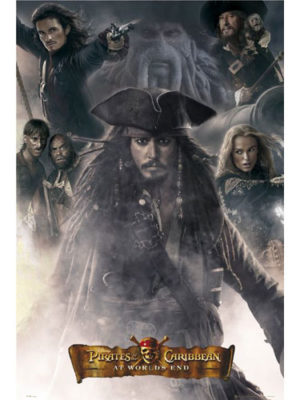 Pirates of the Caribbean At World's End Collage Mini Poster