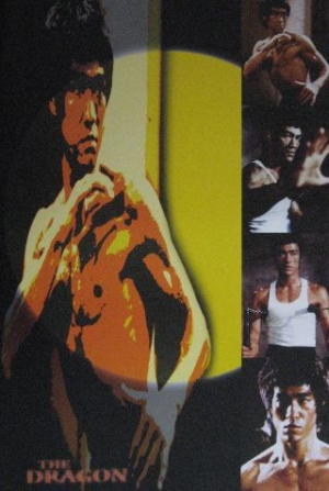 Bruce Lee Collage Poster
