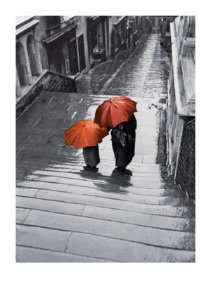 Bristol Rain 1954 Photographic Print