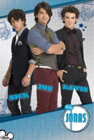 Jonas Brothers Vertical Kevin Joe Nick Poster