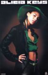Alicia Keys Poster (Published 2002, heavily worn)