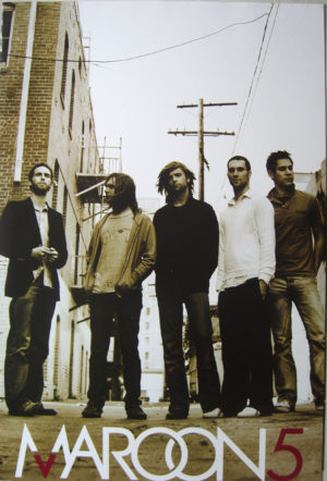 Maroon 5 Street Poster