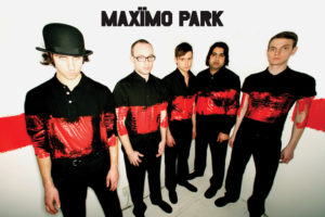 Maximo Park Red Paint Poster