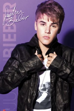 Justin Bieber Collar Poster
