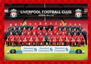 Liverpool Team 2011/2012 Large 3D Poster