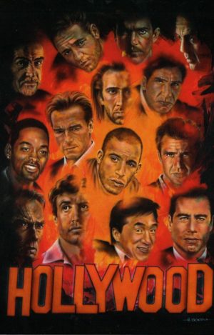Herbert Beyer - Hollywood All Action Stars Poster
