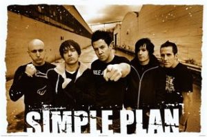 Simple Plan Sepia Poster
