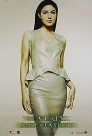 The Matrix Reloaded Persephone Poster
