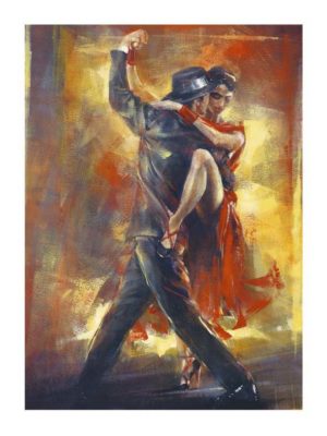 Argentine Tango I Art Print