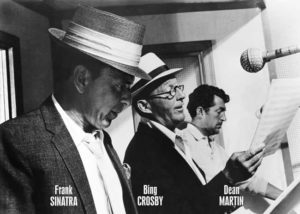 Iconic Trio Sinatra, Crosby and Martin Poster
